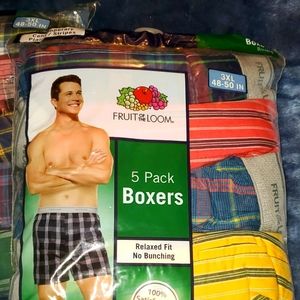 🔥🚫SOLD!🚫Men's Fruit of the Loom Boxers🔥